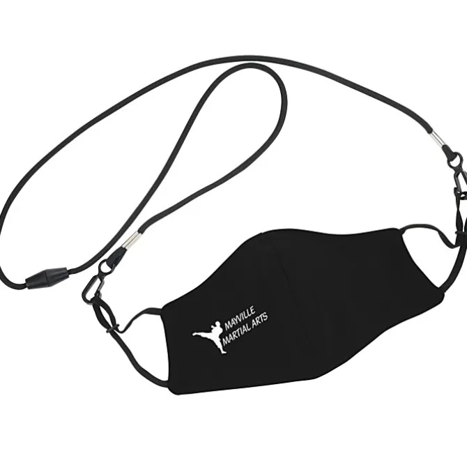 Comfy 2-Ply Face Mask with Lanyard - Youth