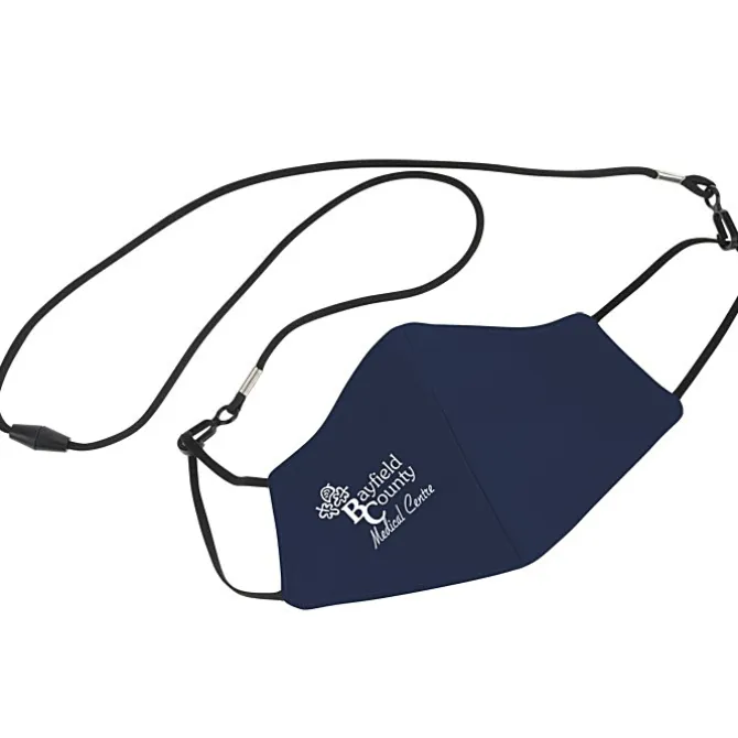 Comfy 2-Ply Face Mask with Lanyard