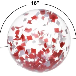 Confetti Beach Ball