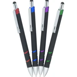 Confetti Soft Touch Stylus Metal Pen
