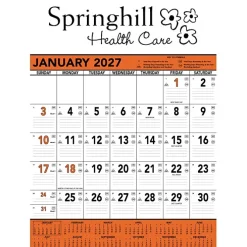 Contractor Memo Calendar