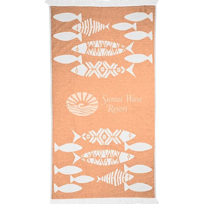 Coral Reef Peshtemal Beach Towel