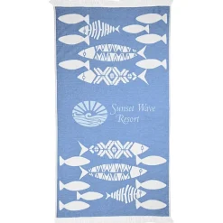 Coral Reef Peshtemal Beach Towel
