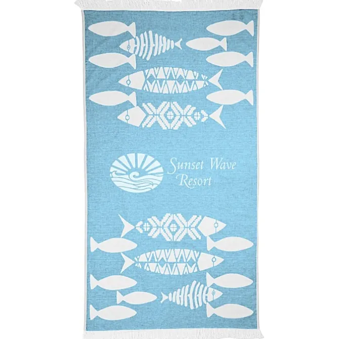 Coral Reef Peshtemal Beach Towel