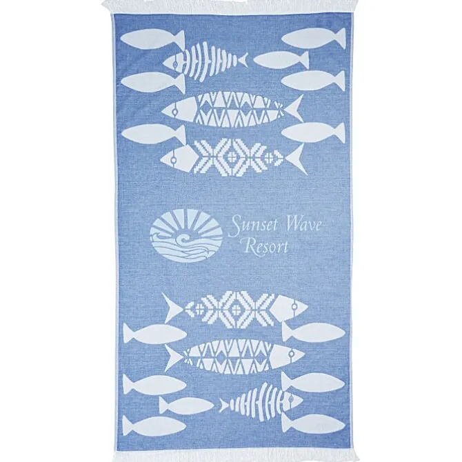 Coral Reef Peshtemal Beach Towel