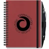 Corded Paperboard Journal with Pen - 7 inches x 5 inches - 50 sheet