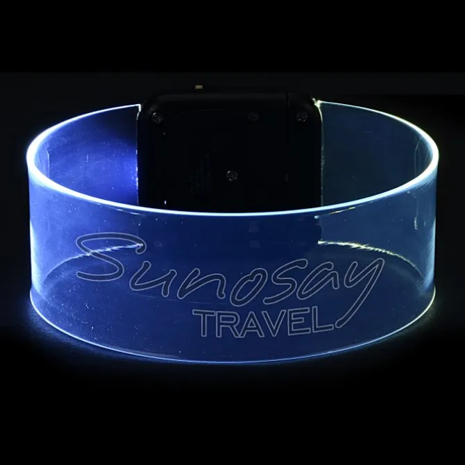Cosmic LED Bracelet - Laser Engraved