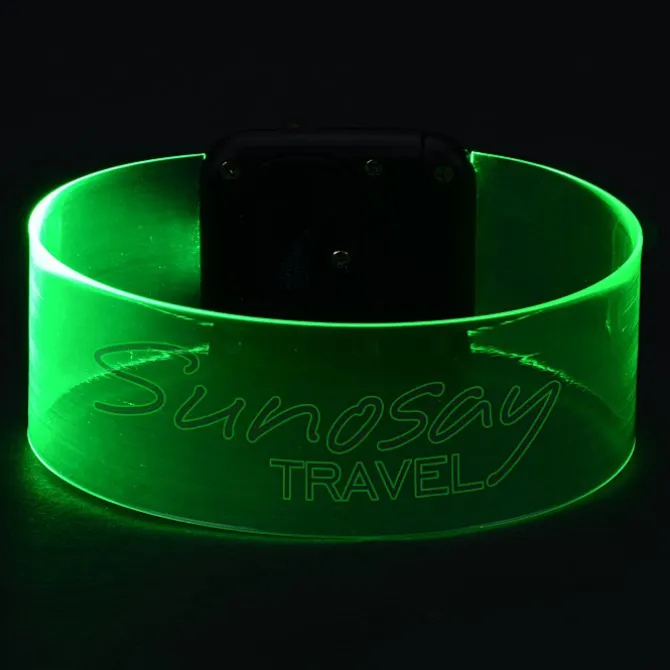 Cosmic LED Bracelet - Laser Engraved