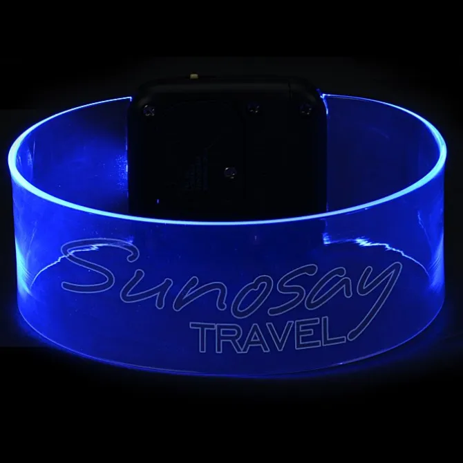 Cosmic LED Bracelet - Laser Engraved