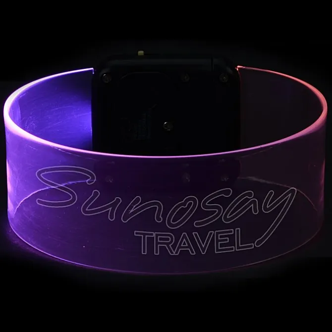 Cosmic LED Bracelet - Laser Engraved
