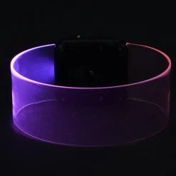 Cosmic Multicolor LED Bracelet - Laser Engraved