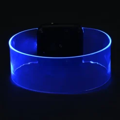 Cosmic Multicolor LED Bracelet - Laser Engraved