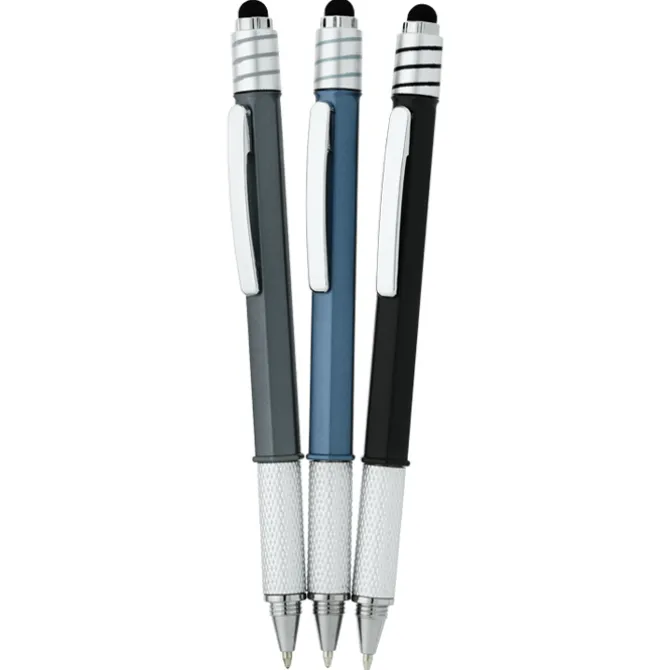 Crafton Multifunction 4-in-1 Tool Stylus Spinner Pen