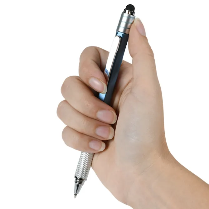 Crafton Multifunction 4-in-1 Tool Stylus Spinner Pen