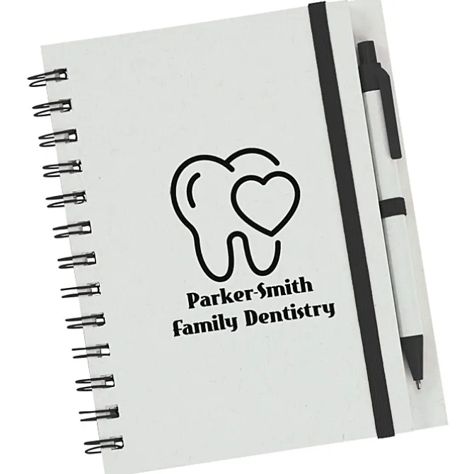 Crate Spiral Notebook with Pen
