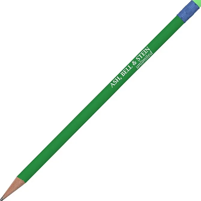 Create A Pencil - Neon Green Eraser