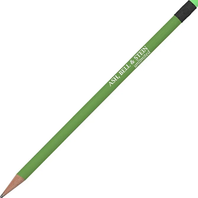 Create A Pencil - Neon Green Eraser