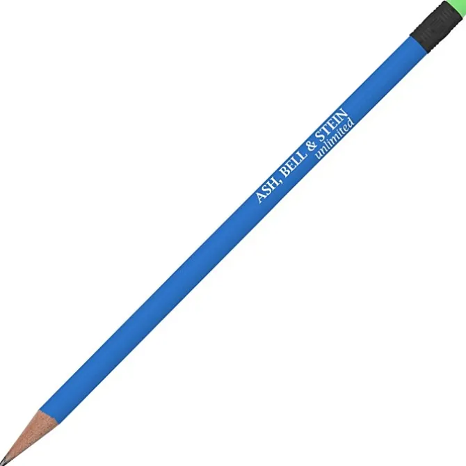 Create A Pencil - Neon Green Eraser