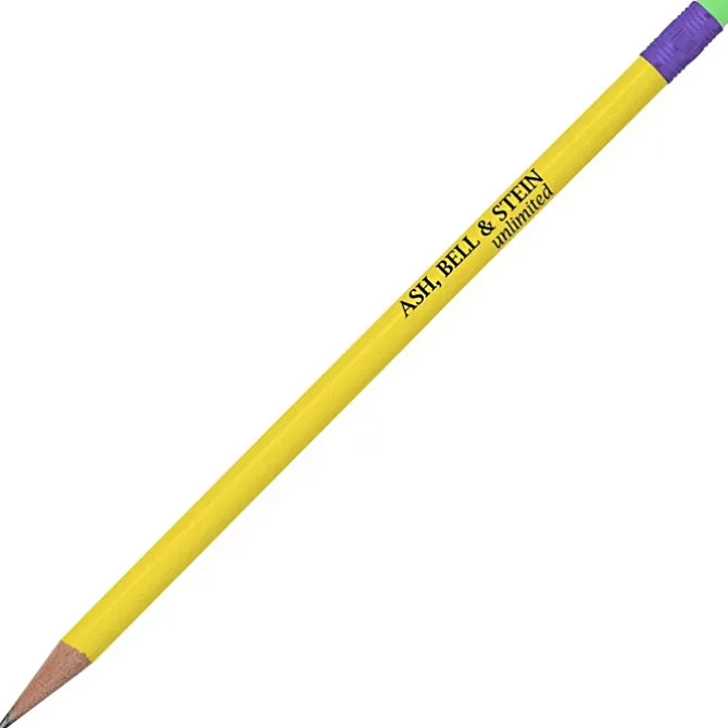 Create A Pencil - Neon Green Eraser