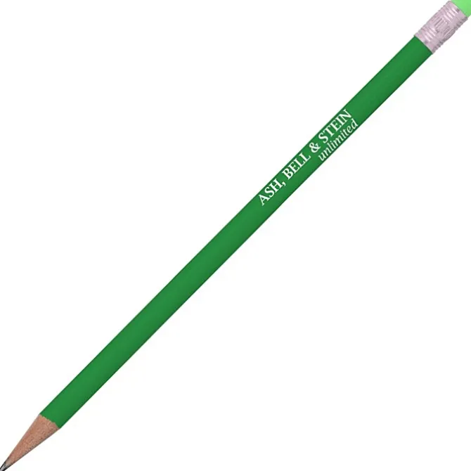 Create A Pencil - Neon Green Eraser