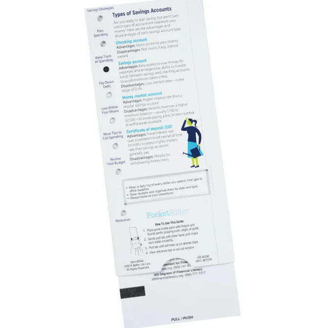 Create & Stay on Budget Pocket Slider