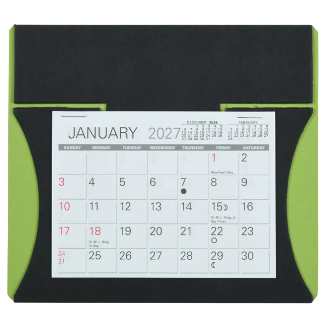 Crescent Desk Calendar