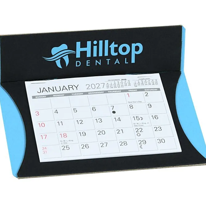 Crescent Desk Calendar
