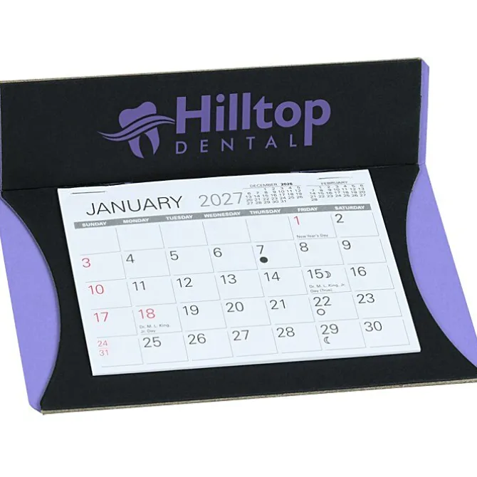 Crescent Desk Calendar