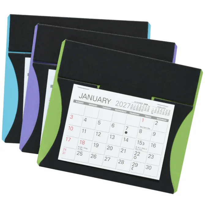 Crescent Desk Calendar