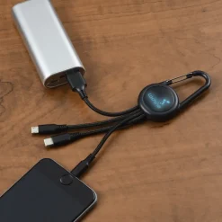 Cruise Carabiner Charging Cable - Light-Up Logo