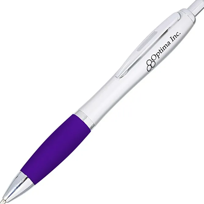 Curvy Pen - Silver Brights