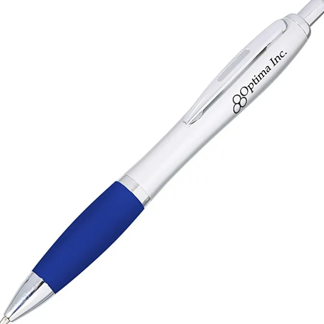 Curvy Pen - Silver Brights