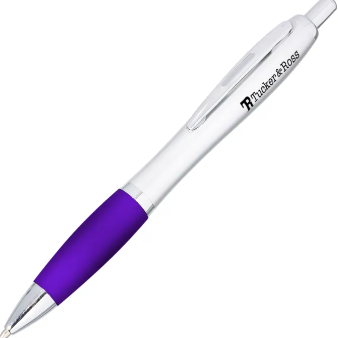 Curvy Pen - Silver Brights - Gel