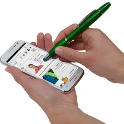 Curvy Stylus Twist Pen/Gel Highlighter