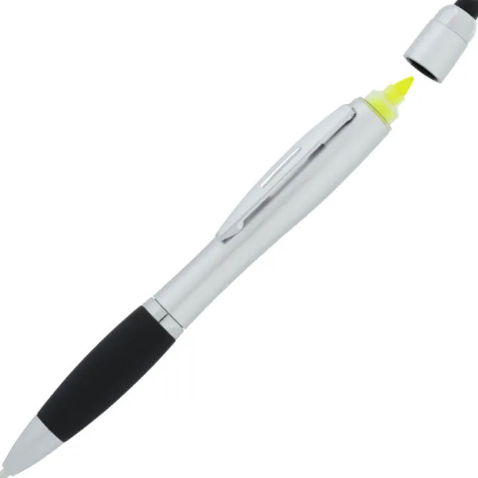 Curvy Stylus Twist Pen/Highlighter - 24 hr