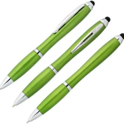 Curvy Stylus Twist Pen - Metallic