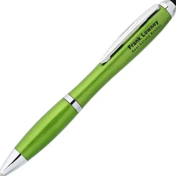Curvy Stylus Twist Pen - Metallic