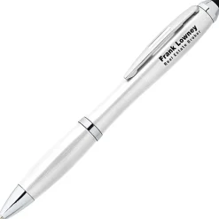 Curvy Stylus Twist Pen - Metallic