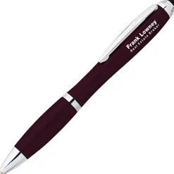 Curvy Stylus Twist Pen - Metallic