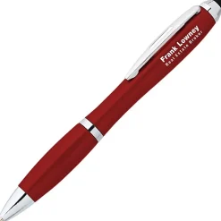 Curvy Stylus Twist Pen - Metallic