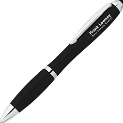 Curvy Stylus Twist Pen - Metallic