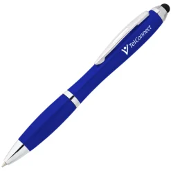 Curvy Stylus Twist Pen - Metallic - 24 hr
