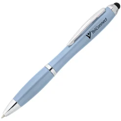 Curvy Stylus Twist Pen - Metallic - 24 hr