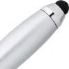 Curvy Stylus Twist Pen - Silver