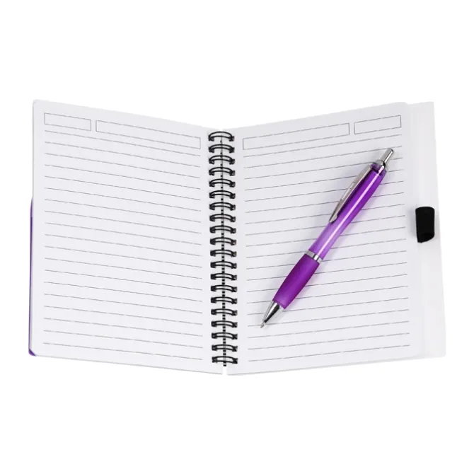 Curvy Top Notebook with Pen - 24 hr