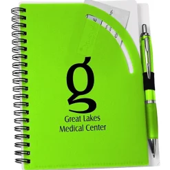 Curvy Top Notebook with Pen - 24 hr