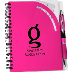 Curvy Top Notebook with Pen - 24 hr