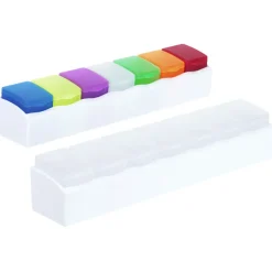 7-Day Pill Box with Removable Compartments