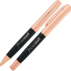 Dayton Twist Metal Pen & Rollerball Pen Set