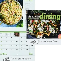 Delicious Dining Calendar - Stapled